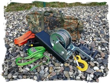 Mobile Baumwinde / Wildbergungswinde